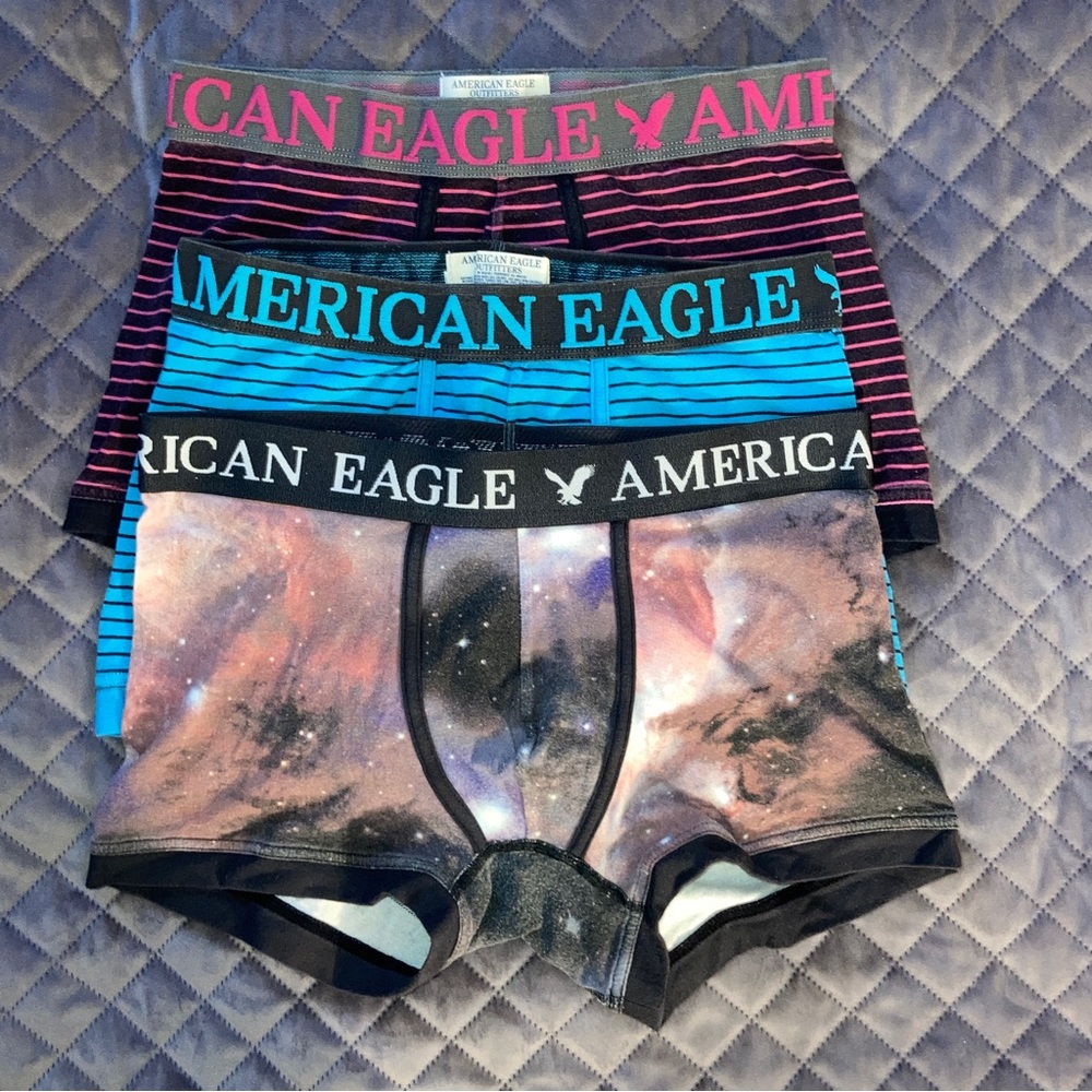AE Men’s Boxer Briefs Sz. S (Lot of 3)